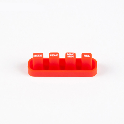 Aangepaste Rubber van het de Balsilicone van de Sleutels Geleidende Koolstof de Sleutelspos Machinesleutels
