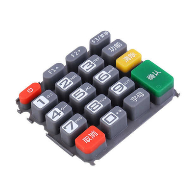 Pos Machine Silicone toetsenbord Op maat gemaakte rubberen en kunststofonderdelen
