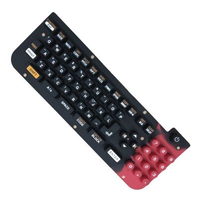 SGS Waterdicht Vouwbaar Laptop Siliconetoetsenbord 30 Kust A