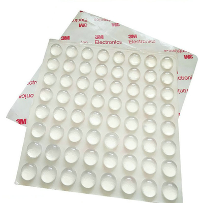 Zelfklevend Transparant de Voetstootkussen van de Silicone Rubberdouane