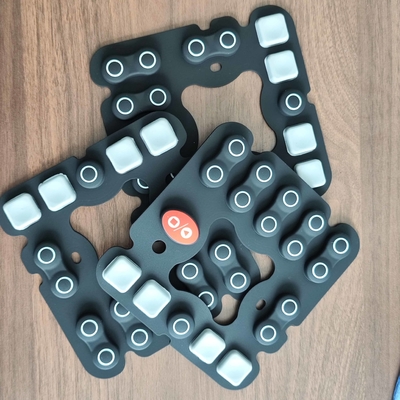 OEM de Industriële Rubber Duurzame Sleutels van het Douanesilicone