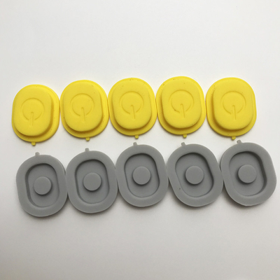 Het elektronische Silicone knoopt Ovale Siliconeknopen dicht