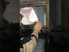 90 Shore A Pantone Color PTFE Rubber Gasket For Triclamp